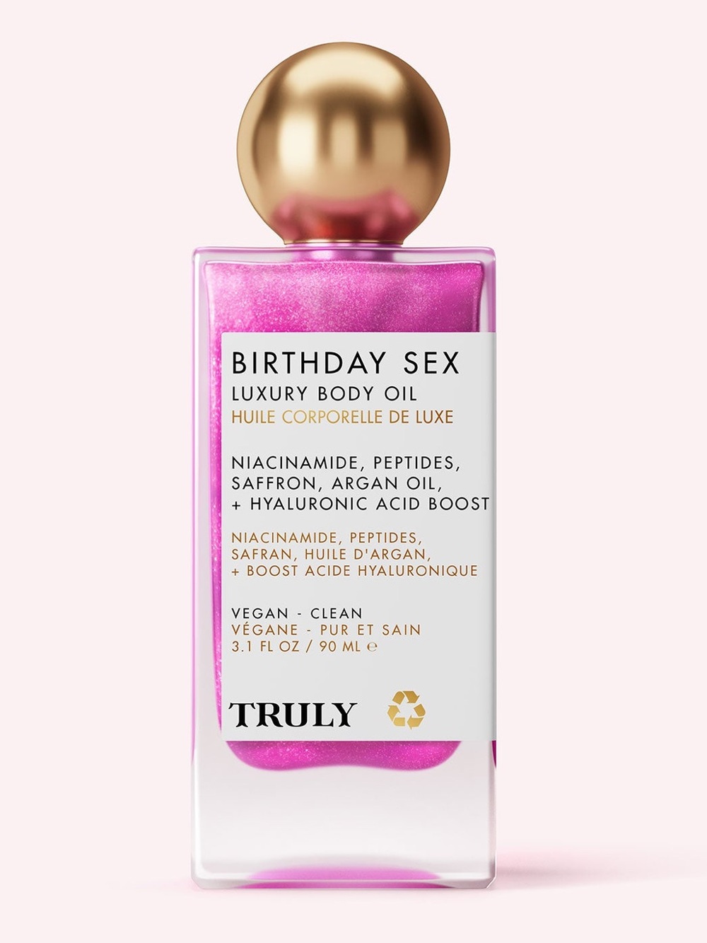 TRULY Birthday Sex Luxury Body Oil
Tightening Body Shimmer Oil 3.1 fl oz
